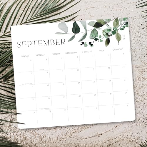 Beautiful 2025-2026 Magnetic Fridge Calendar - Runs From Until July 2026 - The Perfect Monthly Refrigerator Calendar for Easy Organizing 5