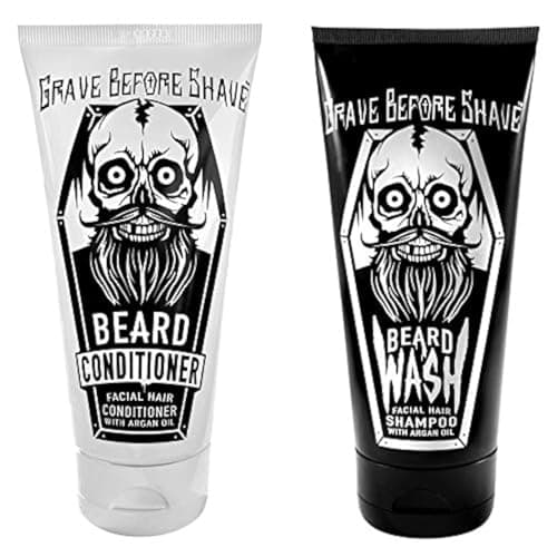 Grave Before Shave™ Beard Wash & Beard Conditioner Pack