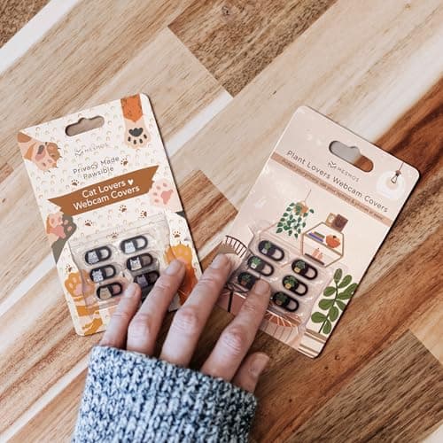 MESMOS 6pk Laptop Camera Cover Slide Cute, Laptop Accessories, Phone & Computer Camera Webcam Cover Slide, Web Cam Privacy Blocker (Small) 8