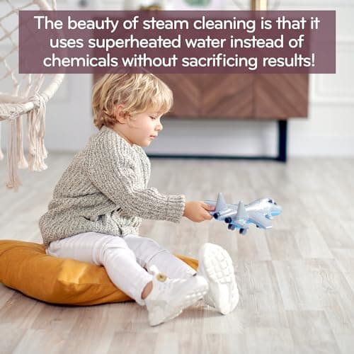 H2O HD 5-in-1 DUALBLAST Steam Mop and Handheld Steam Cleaner For Floor Cleaning, Hardwood Floors, Grout Cleaner, Upholstery Cleaner, Tiles and Carpets 8