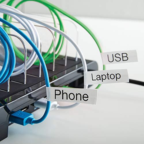 DYMO Desktop Label Maker LabelManager 360D Rechargeable Hand-Held Label Maker, Easy-to-Use, One-Touch Smart Keys, QWERTY Keyboard, Large Display, For Home & Office Organization 5