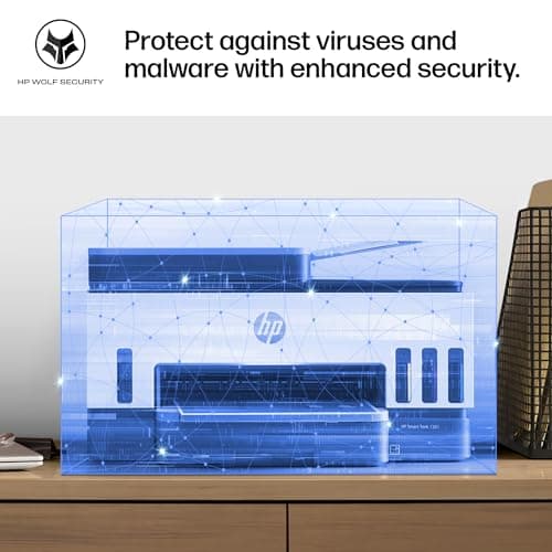 HP Smart Tank 7301 Wireless All-in-One Ink Tank Printer, Scanner, Copier with 2 Years of Ink Included, Best-for-Home Office, Cartridge-Free Refillable, AI-Enabled (28B70A) 13