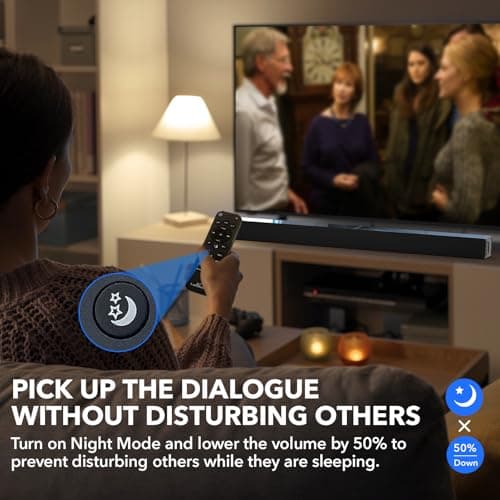 LARKSOUND 2.1 CH Sound Bar with Subwoofer, 31" Soundbar for Smart TV with HDMI, Optical, AUX, Bluetooth, USB - Surround Sound System 3