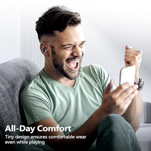 kurdene Wireless Earbuds Bluetooth 5.3 in Ear Buds Light Weight Headphones,Deep Bass Sound,Built in Mics Headset,Clear Calls Earphones for Sports Workout 7