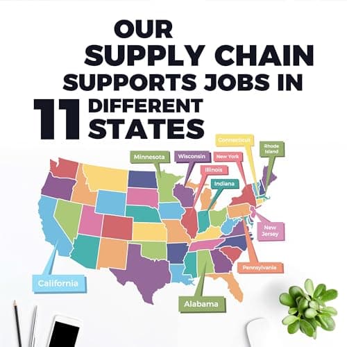 Sproutbrite 18 Month Wall Calendar (15 x 11 inch) - Vertical Calendar - Monthly Planner Tool for Home and Office 7