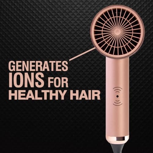 CHI Touch Activated Compact Hair Dryer, Hair Dryer for Smooth & Voluminous Hair, Quick-Drying for Shiny, Frizz-Free Hair, Lightweight & Low Noise 5
