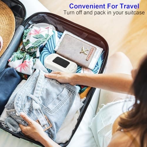 2 Packs Carbon Monoxide Detectors,CO Alarm Detector Monitor Battery Operated with PPM Value Display,Carbon Monoxide Alarm with Sound &Light Warning,Accurate & Easy to Read,for Home Kitchen Office 5