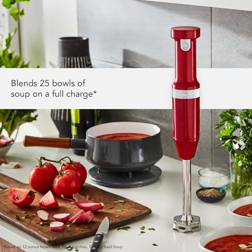KitchenAid Cordless Variable Speed Hand Blender - KHBBV53 6
