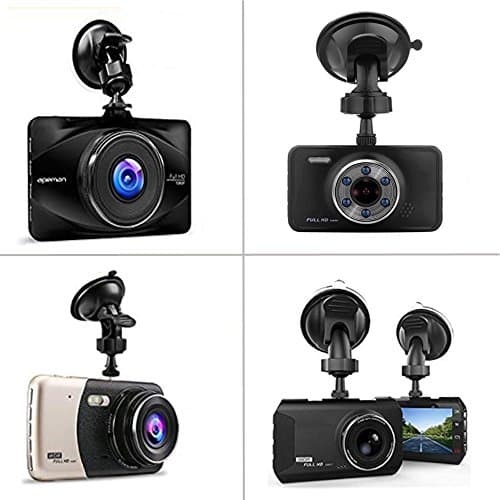 OctinPris Dash Camera Suction Cup Mount Dashcam Mounts Holder with 14 Ball Joints Adapter for Vehicle Video Recorder Windshield & Dashboard for Dash Car DVR Camera GPS 5