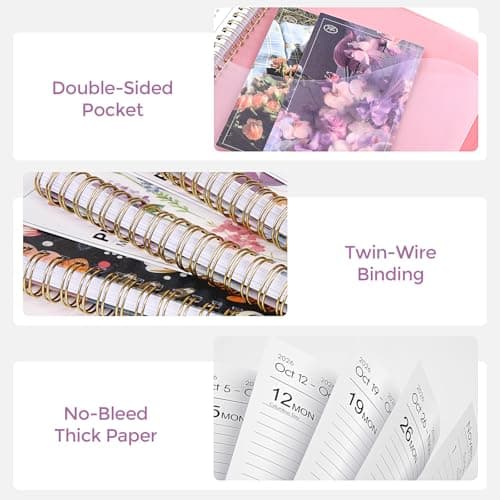 2026 Planner, Weekly and Monthly Planner, 8.5" x 11", January 2026 - December 2026, Agenda Planner with Monthly Tabs, Goal Setting & Time Management Organizer for Professionals & Students 5