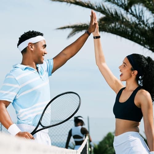 IAMJOY Smart Health Wristband, Wearable Activity & Fitness Tracker for Multi-Sport Mode, All-Day Automatic Continuous Monitoring of Health Data, Improve Sleep, Stress & Wellness, with Free App, Black 6