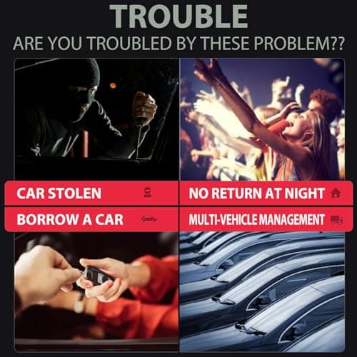Mini GPS Tracker for Vehicles No Monthly Fee - Real-time Wireless Hidden GPS Trackers Device for Car with Smart Phone app 2