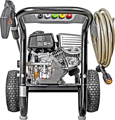 Simpson Cleaning 3100 PSI Gas Pressure Washer, 2.4 GPM Power Washer for Residential Use, Kohler SH270 Engine, 25-Foot MorFlex Hose, MegaShot, 49-State (MS60763) 9