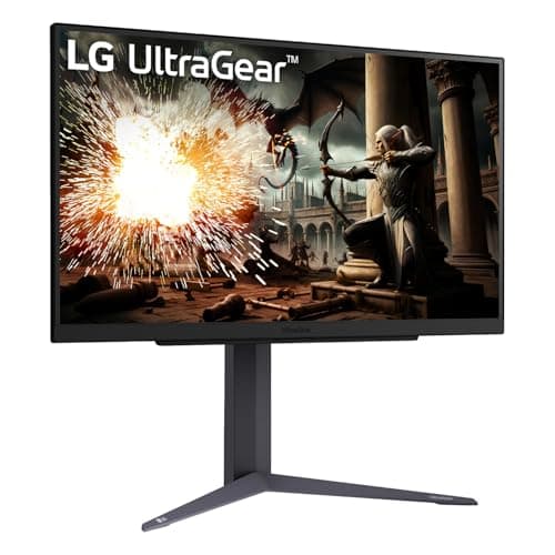 LG 27GS75QX-B 27-inch Ultragear QHD (2560x1440) Gaming Monitor, 180Hz (O/C 200Hz), 1ms, IPS, NVIDIA G-SYNC Compatible, AMD FreeSync, HDR10, Tilt/Height/Pivot Stand, HDMI, DisplayPort, Black 4