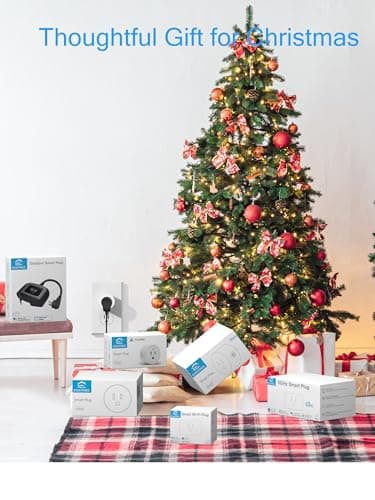 EIGHTREE 15A Smart Plug, Wi-Fi & Bluetooth Smart Outlet for High-Power Home Appliances, Works with Alexa & Google Home, Easy Setup, Timer & Remote Control, FCC & ETL Certified, 2.4GHz Wi-Fi Only 6