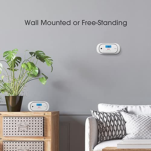X-Sense Carbon Monoxide Detector Alarm with Digital LCD Display, Replaceable Battery CO Alarm Detector with Peak Value Memory, XC01-R 6