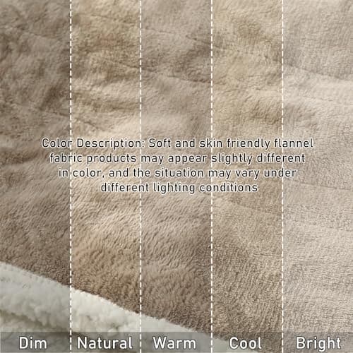 COZYTY Electric Snuggle Throw Blankets with Foot Pocket, Wearable Heated Throw with Sleeves & Hood, 6 Heat Levels & 1-4H Timer, Full Body Warmth, The Perfect Warming Gift for Women & Men, Camel 8