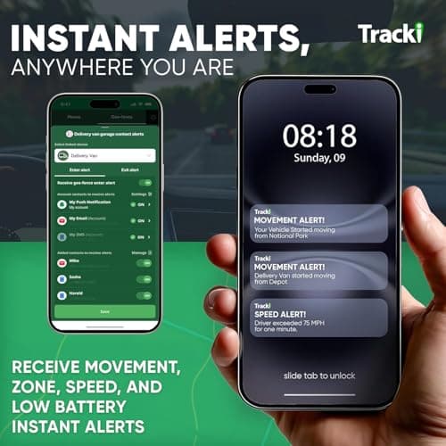 Tracki Pro GPS Tracker for Vehicles – Magnetic Waterproof 4G LTE Car Tracker, Long-Life Battery Up to 7 Months, Unlimited Distance, Smart Alerts, Hidden Tracking Device (Subscription Required) 8