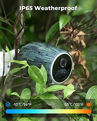 REOLINK Cellular Security Camera Wireless Outdoor, 4G LTE No WiFi Needed, 2K HD with Person/Vehicle Smart Detection, Rechargeable Battery, Two-Way Talk, SIM Card Included (Updated Version), Go Plus 7