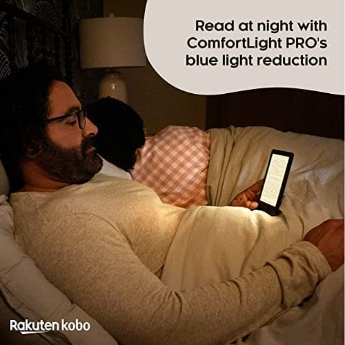 Kobo Clara 2E | eReader | Glare-Free 6” HD Touchscreen | ComfortLight PRO Blue Light Reduction | Adjustable Brightness | WiFi | 16GB of Storage | Carta E Ink Technology | Waterproof 7