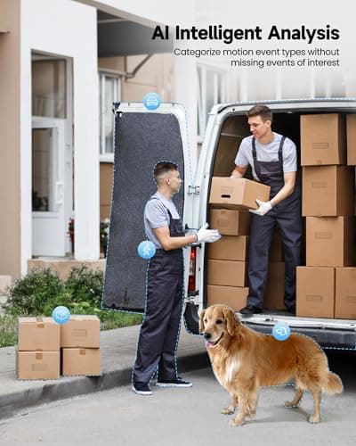 2Pack Security Camera Outdoor Wired: 3MP Camera for Home Security Outside 2.4G/5G WiFi Homekit System Outdoor Plug in Dome Surveillance Video Cam 360° Auto Tracking Color Night Vision 24/7 Recording 7