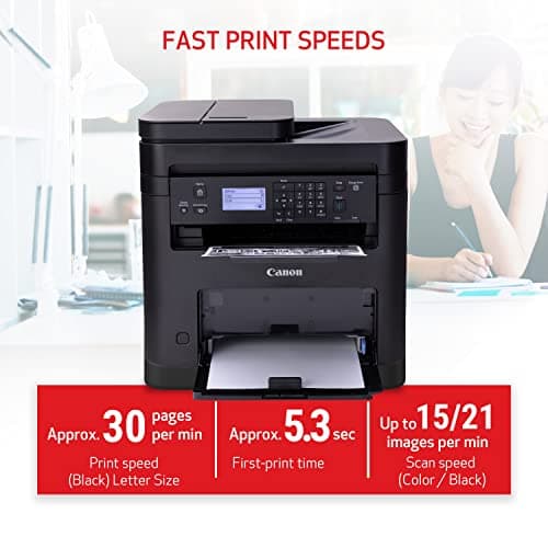 Canon imageCLASS MF273dw - Monochrome Wireless Laser Printer, Multifunction With Scanner, Copier, Auto Document Feeder, With 1 Year Limited Warranty, 30 PPM, Black 5