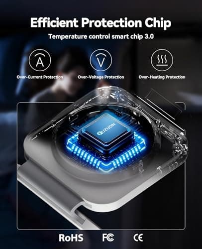 3 in 1 Charging Station for Apple Multiple Devices, Foldable Magnetic Fast Wireless Charger Dock, Travel Charging Pad for iPhone 17 16 15 14 13 12 Pro Max Plus Apple Watch Series & AirPods 4/3/2/Pro 5