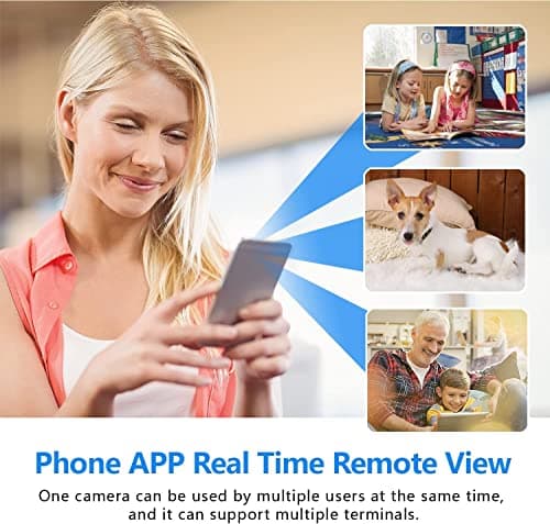 Smallest Spy Camera,Hidden Camera Detector,HD1080P Wireless WiFi Security Camera,Nanny Cam,Baby Monitor with Upgraded Night Vision,Motion Detection,Cloud Storage for Security with iOS Android APP 3