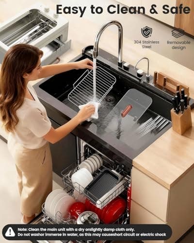 XHJ 4-in-1 Electric Indoor Grill Smokeless for Home,Countertop Electric Grill with Removable Sizzling Grill Pan & Grate + Auto Rotating Kabob Skewers + Electric Hot Dog Roller Dual Zone Cook with Lid 8