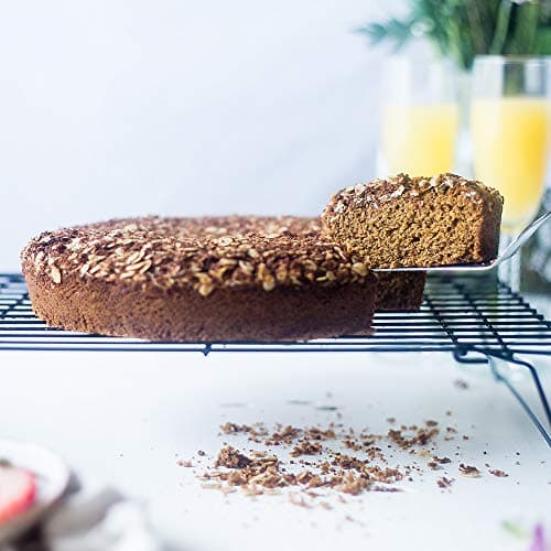 Kingrol 2 Pack 3-Tier Stackable Cooling Rack, Non-stick Wire Cake Rack for Pies, Cookies, Pastries 5