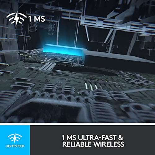 Logitech G903 Lightspeed Wireless Gaming Mouse w/Hero 25K Sensor, 140+ Hour with Rechargeable Battery and LIGHTSYNC RGB. POWERPLAY Compatible, Ambidextrous, 107g+10g Optional, 25,600 DPI - Black 6