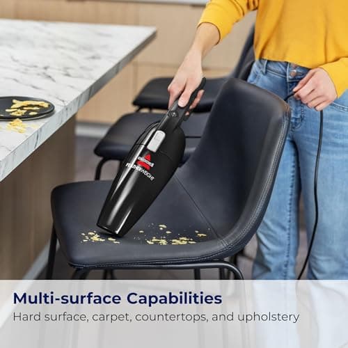 Bissell Featherweight Stick Lightweight Bagless Vacuum with Crevice Tool, 2033M, Black 5