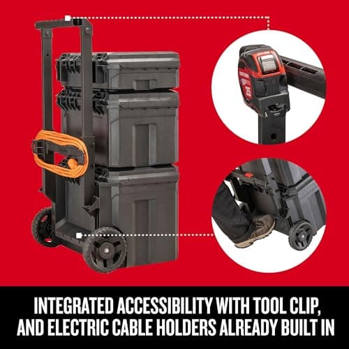 CRAFTSMAN TRADESTACK Rolling Tower (CMST60420) 7