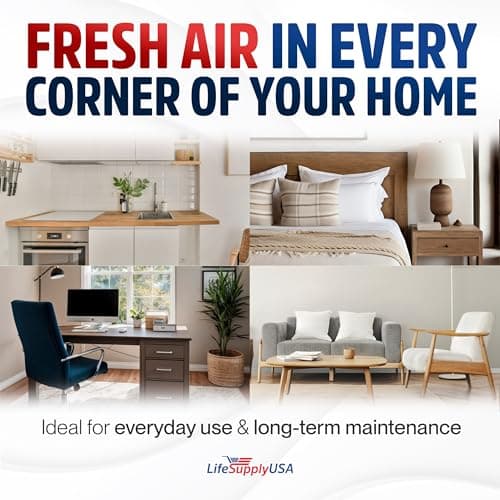 True HEPA + Carbon Filter | Fits Surround Air Intelli-Pro XJ-3800 & Heaven Fresh HF 380 by LifeSupplyUSA 6