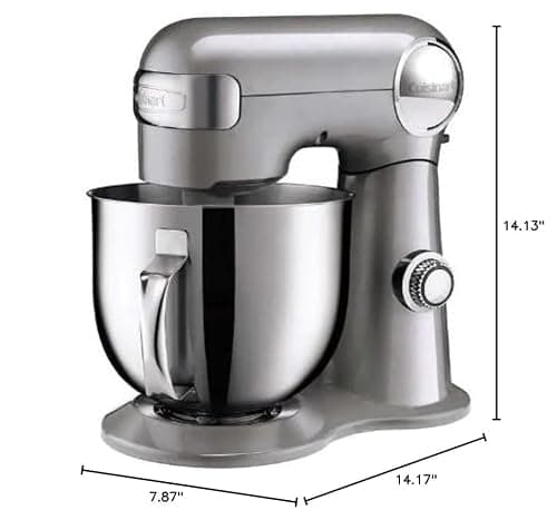 Cuisinart CSM-130BCPCFR Precision Master Pro 6.5-QT Stand Mixer - Certified (Renewed) 8