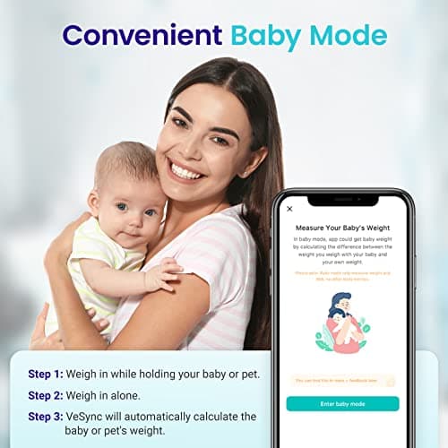 Etekcity Smart Scale for Body Weight, Digital Bathroom Weighing Machine Fat Percentage BMI Muscle, Accurate Composition Analyzer People, Bluetooth Electronic Measurement Tool, 400lb 9