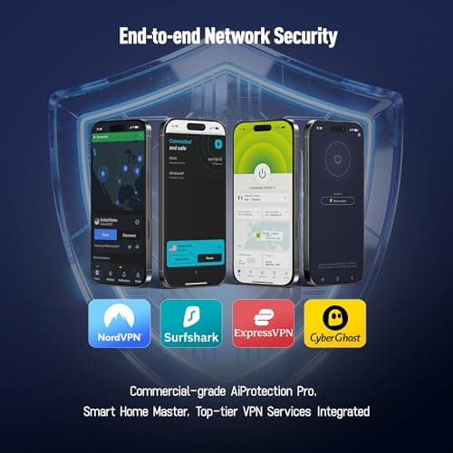 H3C AX5400 WiFi 6 Router for Wireless Internet(NX54), High Speed Gaming Routers for Whole-Home,Long Range Coverage Computer WiFi Routers,Subscription-Free,Parental Controls,WPA3 Security,VPN, EasyMesh 9