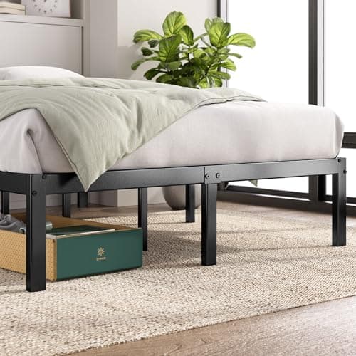 Zinus 14 Inch Elias Metal Platform Bed Frame, Steel Support, No Box Spring Needed, Easy Assembly, Queen 10