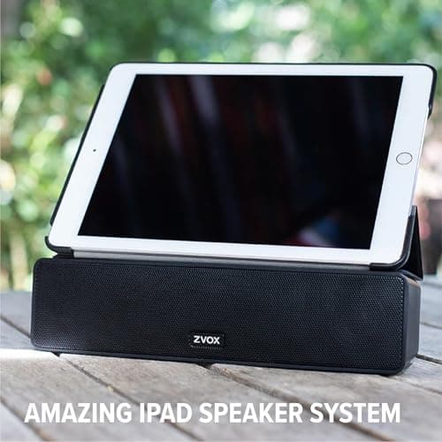 ZVOX AccuVoice AV100 Compact TV Soundbar Speaker with 6 Levels of Voice Boost, Black 8