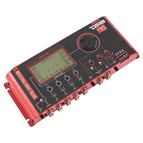 DS18 DSP-16LCD 6 Ways CAR Digital Audio Processor with 2 INPUTS and 4 Digital OUTPUTS