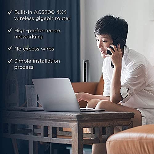 Motorola MG8702 | DOCSIS 3.1 Cable Modem + Wi-Fi Router (High Speed Combo) with Intelligent Power Boost | AC3200 Wi-Fi Speed | Approved for Comcast Xfinity, Cox, and Charter Spectrum 6