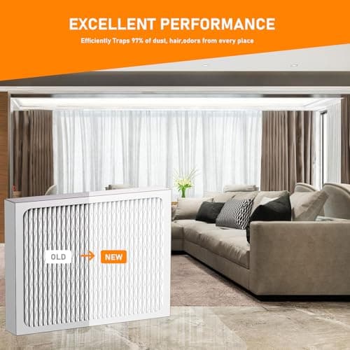 14 x 17.5 x1.75 MERV 13 Replacement Dehumidifier Filter Compatible with Santa Fe Advance90, Advance100, Advance120, Advance2,Honeywell DR90 & DR120 dehumidifier models,Pack of 2 6