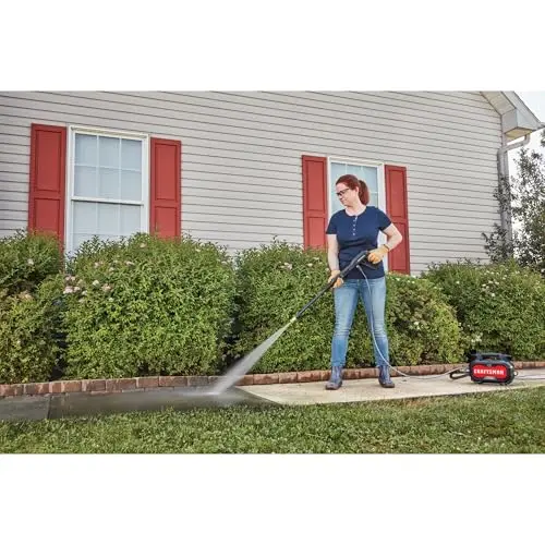 CRAFTSMAN Electric Pressure Washer, Cold Water, Lightweight Corded Power Washer for Cars, Driveways, Patio and Garage, Powerful 1700-PSI, 1.2-GPM, Compact, Easy to Use (CMEPW1700) 7