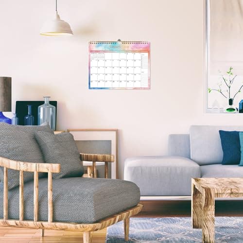 Lbylyhxc 2026 Calendar - Includes January 2026 to June 2027-18 Monthly Wall Calendar 2026, 11 x 8.5 Inches.Thick Paper with Julian Dates and Block for New Year and Christmas Presents (Wall Calendar 2026-2027 Colorful) 7