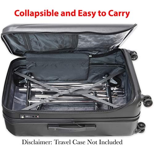 Simple Houseware Heavy Duty Clothing Garment Rack, Holds Up to 150 lbs, 42 to 67 Inches Extendable Rod, Chrome 5