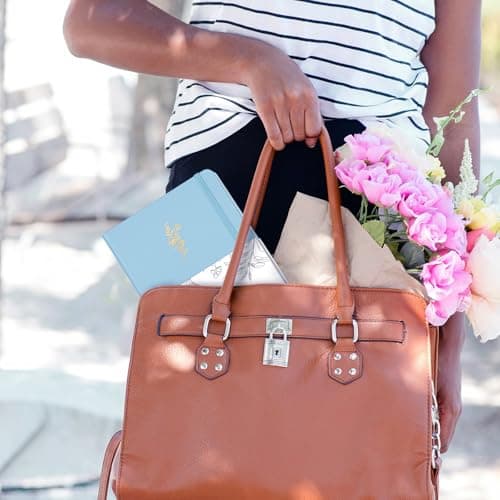 2025 Weekly Planner, Weekly and Monthly Planner with Monthly Tabs from Jan 2025 - Dec 2025, Hardcover Calendar Planner Notebook with Date for School & Office Schedule, 5.8"×8.3", Blue 6