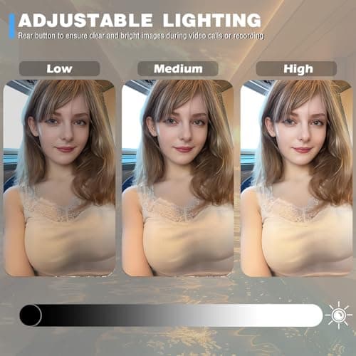 Svcouok W4 2K Autofocus Webcam with Dual Mics & LED Light, 1080P 60fps/2K 50fps, USB Streaming Camera for PC, Laptop, Switch 2, Desktop - Plug and Play 8