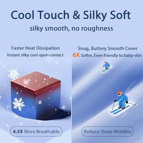 MEELUS Silky Soft Pillows Queen Size Set of 2, Luxury Hotel Down Alternative Bed Pillows 2 Pack for Side Back Stomach Sleepers, Gusseted Supportive, Machine Washable, Cooling Blue, 20" x 30" 6