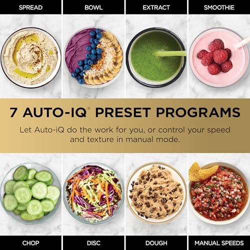 Ninja Blender & Food Processor Combo, Foodi Power Blender System for Smoothies, Bowls, Spreads & Shakes, 6 Functions, 72-oz Pitcher, To-Go Cups, Silver, SS401 6