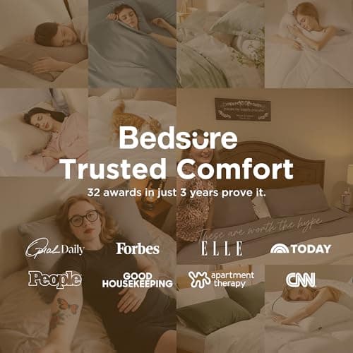 Bedsure Pillow Cases Standard Size Set of 2 - Dark Grey Brushed Microfiber Pillowcases, Super Soft and Cozy Pillow Case Covers with Envelope Closure, Wrinkle, Fade and Stain Resistant, 20x26 Inches 7